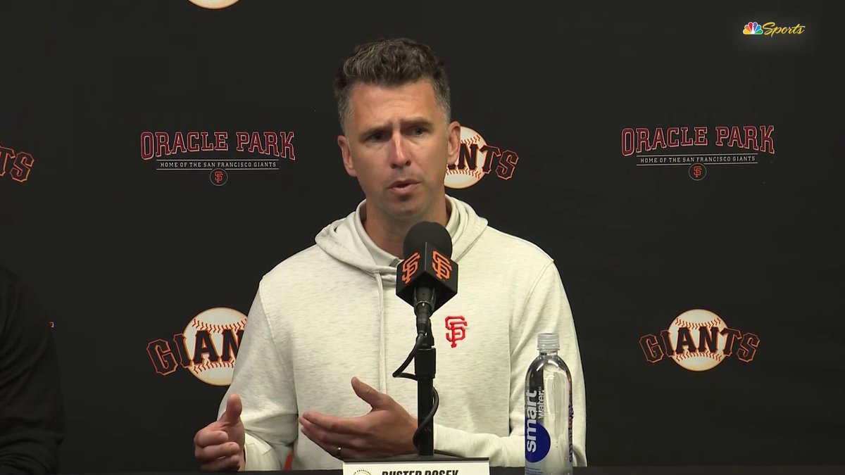 Buster Posey doesn't envision the Giants pursuing Bruce Bochy for their managerial opening