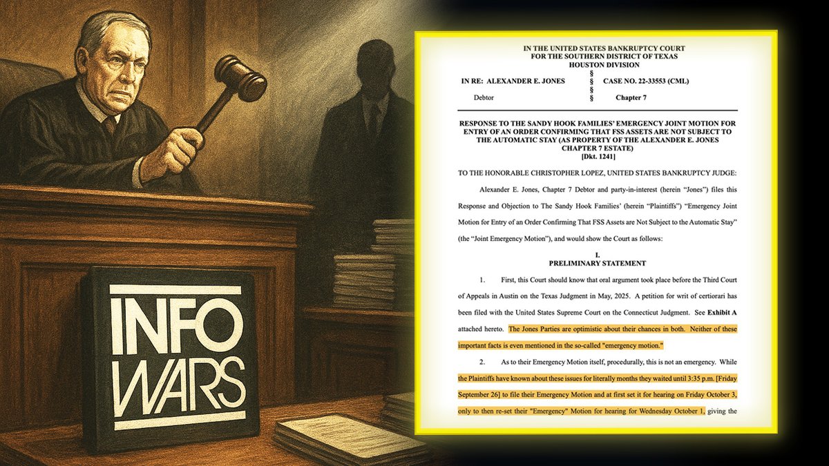 FREE SPEECH ALERT! The Democrat Party Is In Federal Court In Houston Attempting To SHUT DOWN Infowars TODAY! Rob Dew Breaks Down The Latest Court Filings In Defense Of Free Speech Against Deep State Lawfare