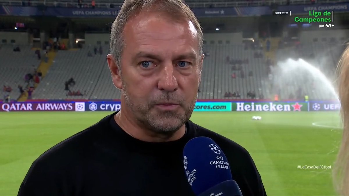 "Pedri González es un jugador increíble pero creo que lo más importante es jugar como equipo", Hansi Flick. #LaCasaDelFútbol #UCL