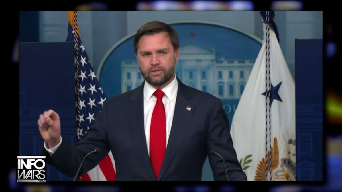 BREAKING VIDEO: VP Vance Squarely Places The Blame For The Government Shutdown On Democrats Who Want Billions Of Dollars In Funding For Illegal Aliens' Health Care!