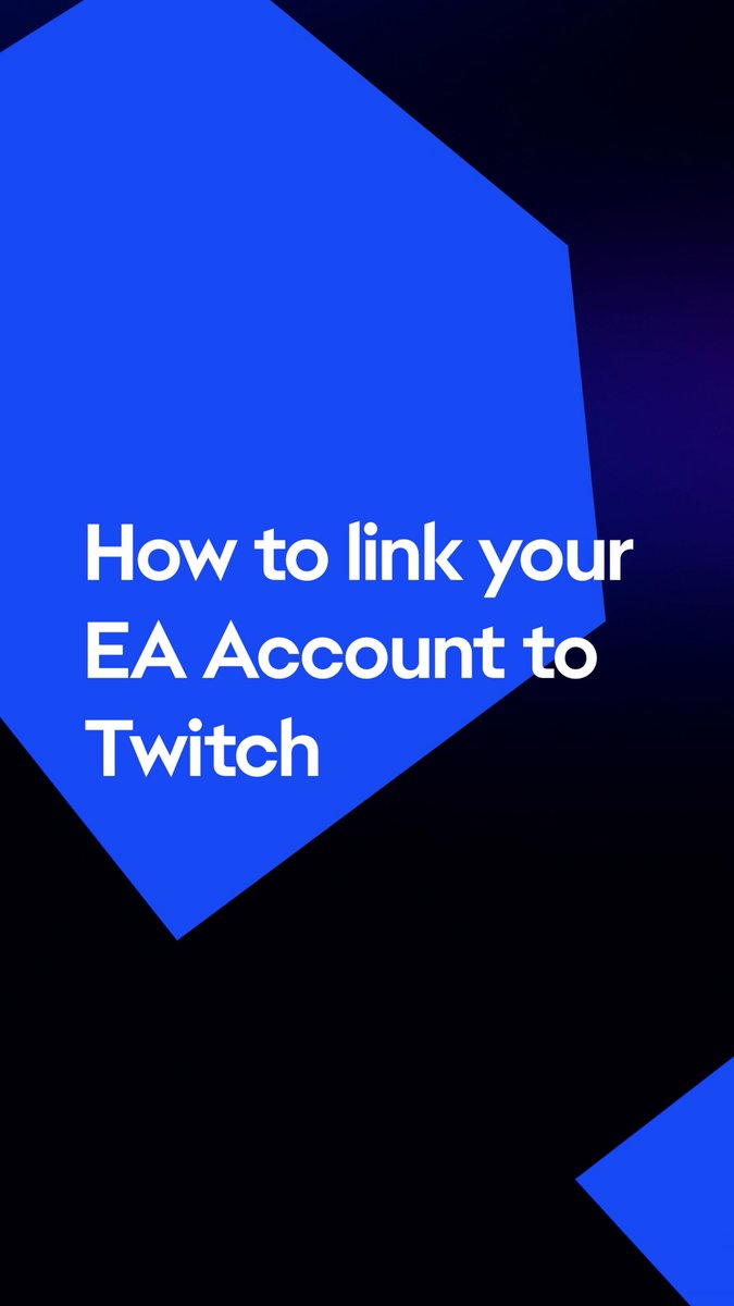 Don’t miss out on Twitch Drops‼️ Make sure your EA Account is linked to Twitch before your stream starts. Instructions in our video below.