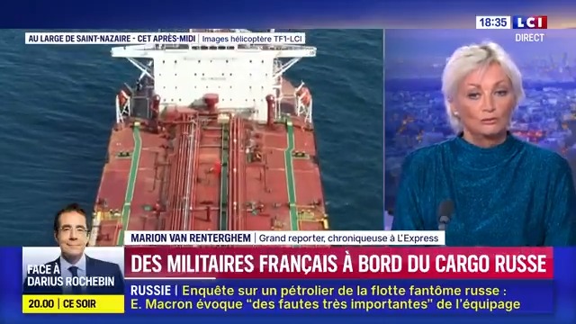 L’énigme des 3 cargos suspectés d’avoir servi de plateforme à des drones🇷🇺 au-dessus du 🇩🇰. De ces 3 cargos, pourquoi seul celui se trouvant dans la ZÉE 🇫🇷 est inspecté? La 🇷🇺 joue dans une zone grise d’escalade, dans les airs et sur mer. 24h Pujadas