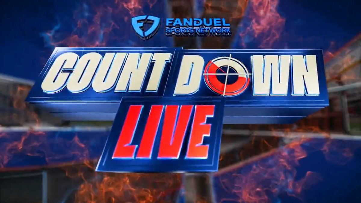 Weekdays just got a major upgrade. 🚀 Countdown Live, hosted by stan verrett, premieres Monday, October 27 at 5:30PM ET on FanDuel Sports Network.