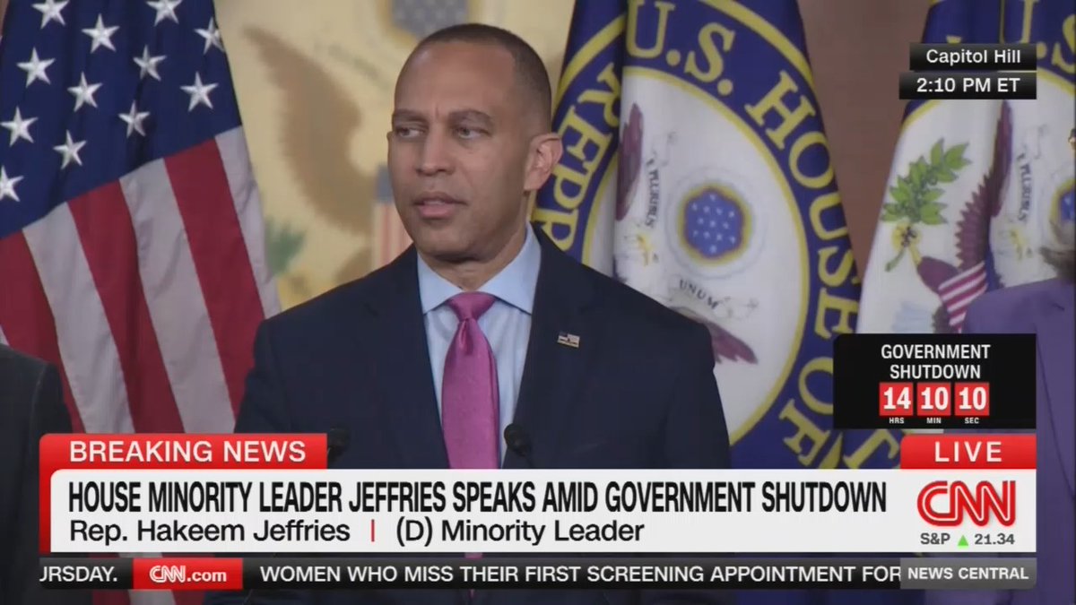 Leader Jeffries: The Republican health care crisis is immoral, and Democrats are fighting hard to reverse it. Cancel the cuts. Lower the costs. Save health care on behalf of the American people.