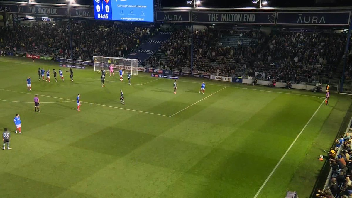 A first goal for Yang Min-hyeok at Portsmouth