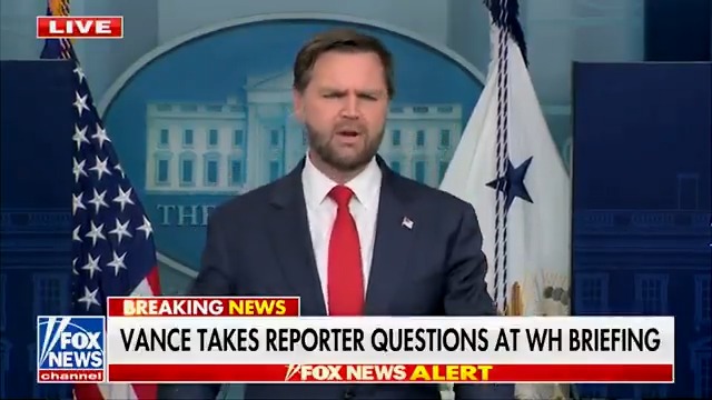 VP Vance on President Trump’s sombrero meme: “Hakeem Jeffries said it was racist, and I know that he said that, and I honestly don’t even know what that means. “Like, is he a Mexican-American that is offended by having a sombrero meme?”
