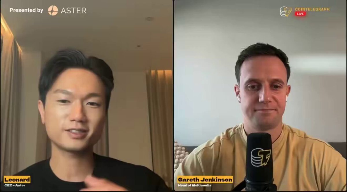 Aster CEO Leonard 💛 Aster 🥷 on NEW $ASTER token utility that will be ADDED in the coming WEEKS Buy now or cry later, every single utility will pump the price. 1. Use it as fee for discount ✅ 2. Staking > for higher vip tier levels on dex = reduced fees + rewards (think binance launchpool) 3. Governance voting of the platform 4. Aster Chain rollout > Privacy preserved L1 > 150 k+ TPS 5. Builder compartment for multiple wallets for easy integration > trust wallet , safepal and more ✅ 6. Aster as collateral in their “trade & earn” capability > use aster to trade without selling it > just like you can mint usdf with usdt , you will most likely be able to mint USDF or something similar using $ASTER as collateral > giving you the ability to sell , spend, trade WITHOUT actually selling Aster