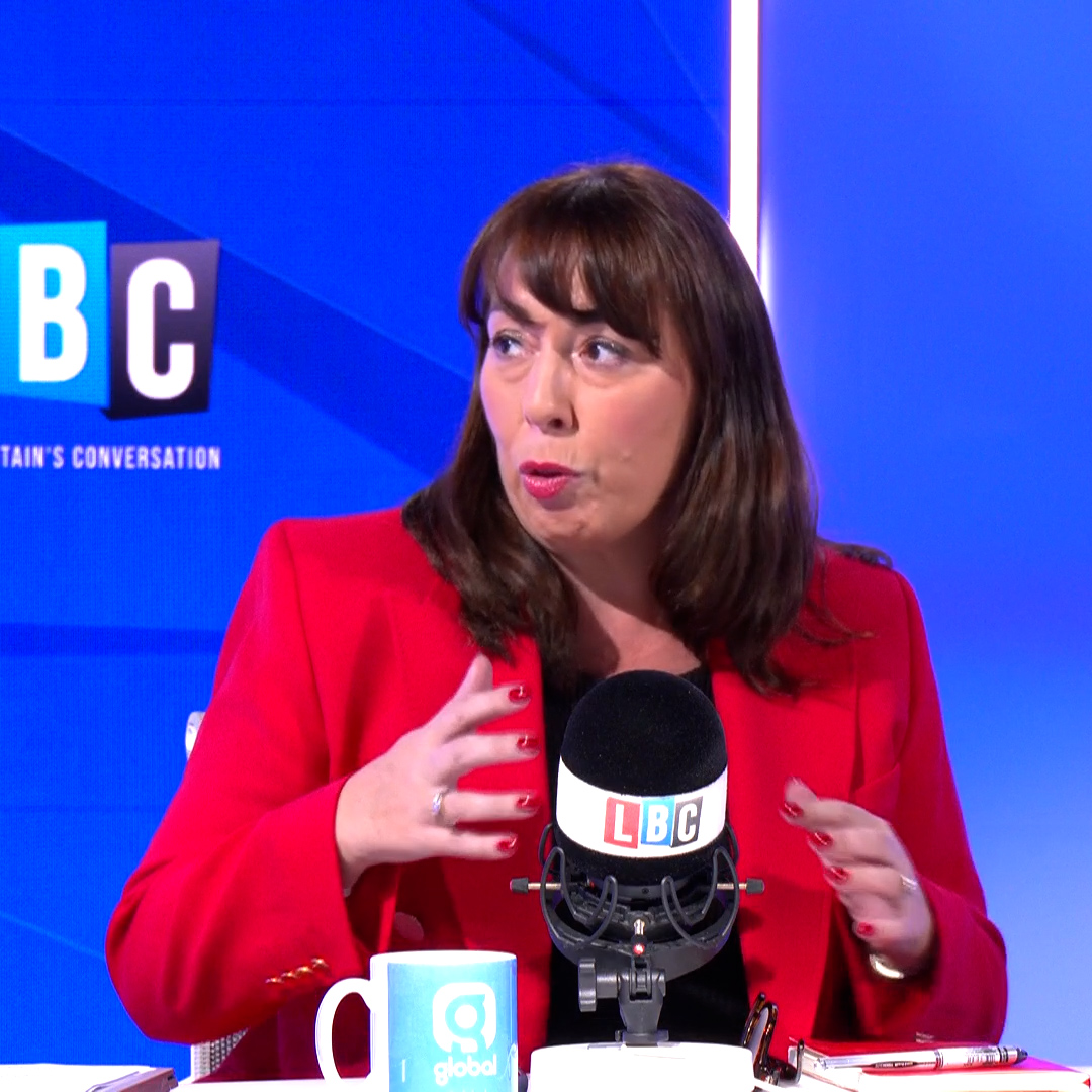 'For the first time, Reform are doing the running.' Jessica Lee (Jessica Harrington) thinks Nigel Farage's 'toys out the pram' reaction to Starmer's speech is a sign we've seen Reform's peak in the polls.