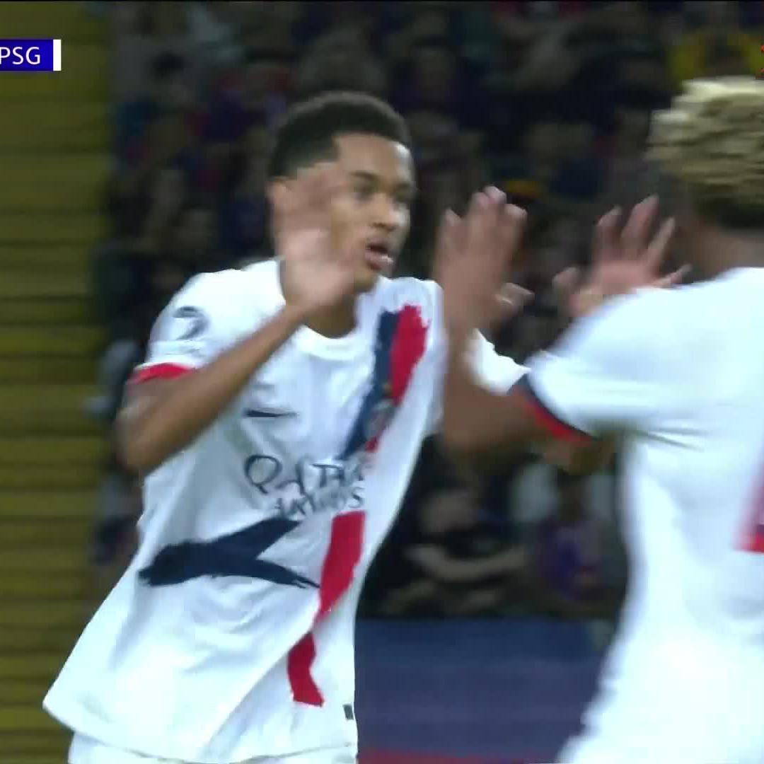 PSG can pick any team apart 👏👏 How composed is this finish by Senny Mayulu? 🤩 📺 Stream #UCL on DStv: