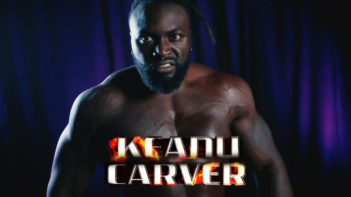 The baddest dude in #WWEEvolve. Keanu Carver will stop at nothing to reach the top! 😤 WATCH HERE ▶️
