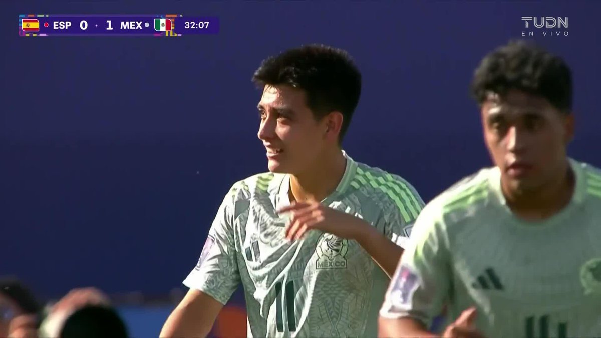 ¡Gool para México! Magistral definición de Gilberto Mora para el primero del Tri #NuestroMundialSub20