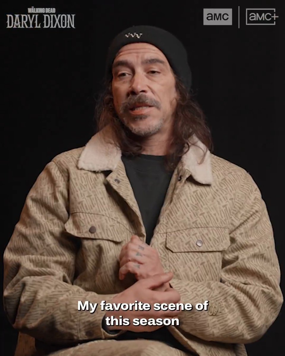 🎬 jaenada dives into his favorite scene from #DarylDixon Season 3 and all the work it took to bring this moment to life. Catch up on the latest episode on AMC+.