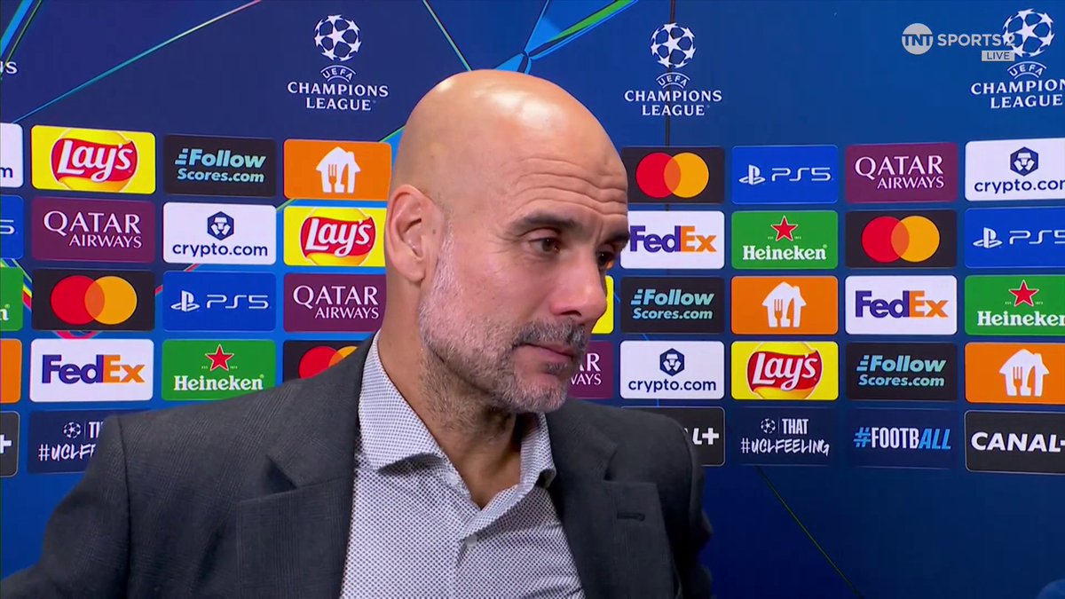 "It is what it is" Pep Guardiola reacts to Monaco's late goal, Erling Haaland's goalscoring prowess and Rodri's departure... 🎙️ Olivia Buzaglo 📺 TNT Sports & discovery+ UK