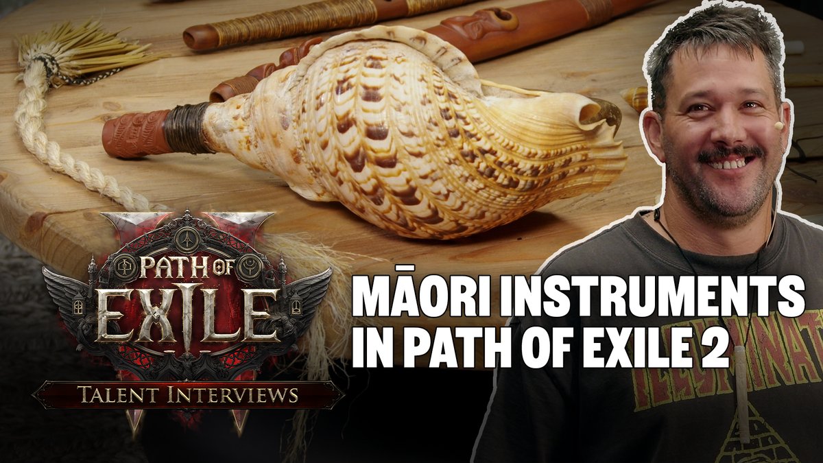 We recently had a chat with musician and instrument maker Thomas Carroll, who contributed significantly to the sound of Act 4 in Path of Exile 2. See how his unique instruments translate into captivating game sounds in this video!