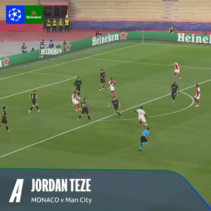 Teze sensational strike 😮💨 Addai footwork and finish 👌 Haaland power header ✈️ Saibari touch and lovely finish 😍 Best goal on Wednesday? Heineken | #UCLGOTD