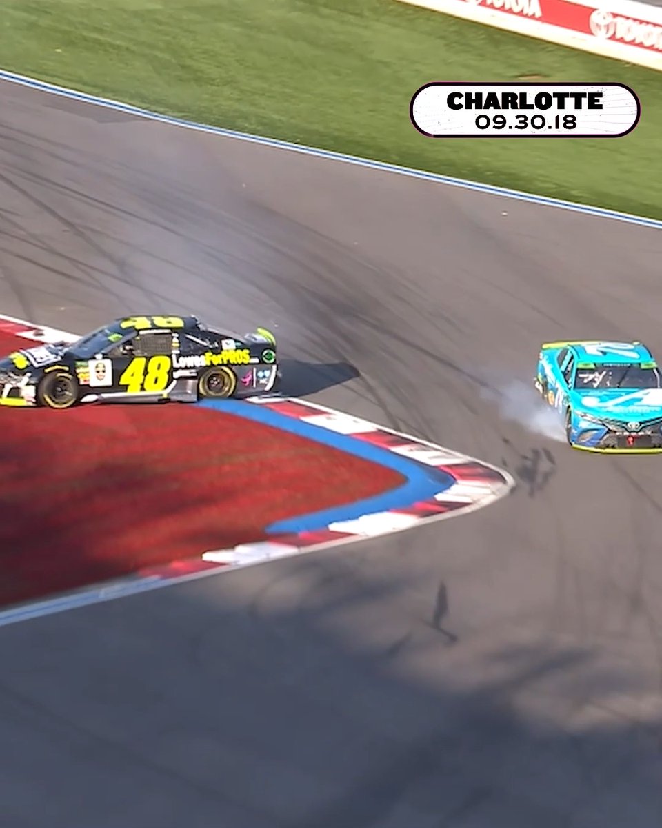 It's not over until it's over. Especially at the ROVAL.