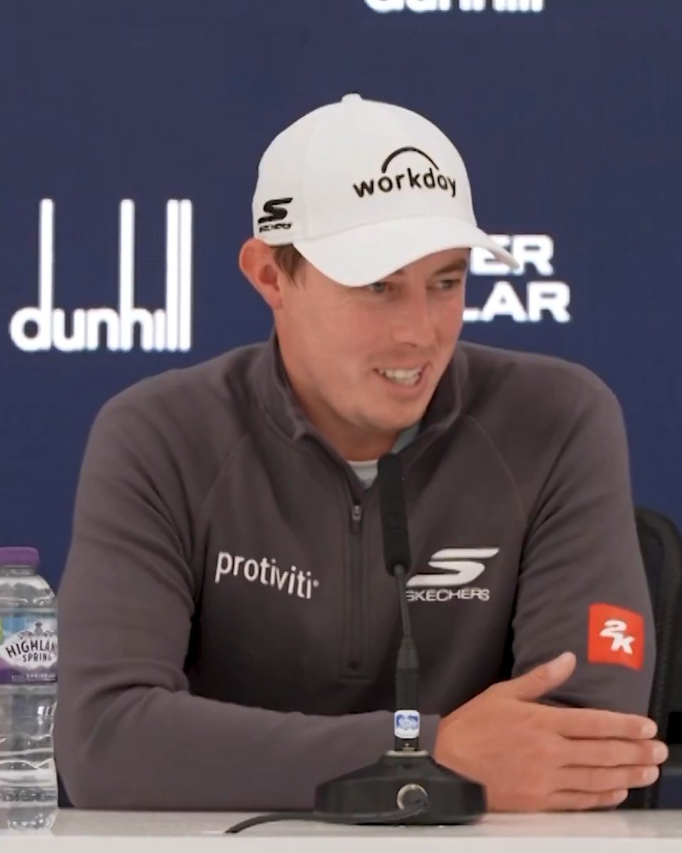 "I think it was pretty offensive to European fans." Matt Fitzpatrick responded to PGA of America President Don Rea’s comments about the treatment of visiting players at Bethpage being the same as the 2023 Ryder Cup in Rome. 🗣️