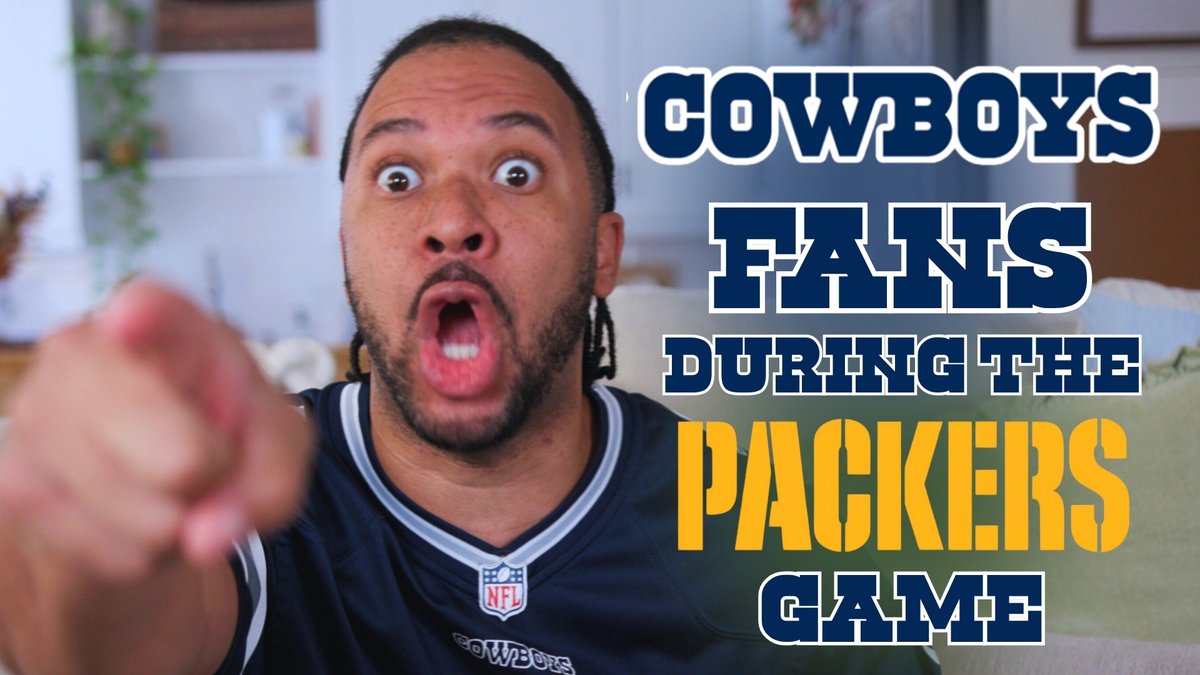 Cowboys fans during the Packers game