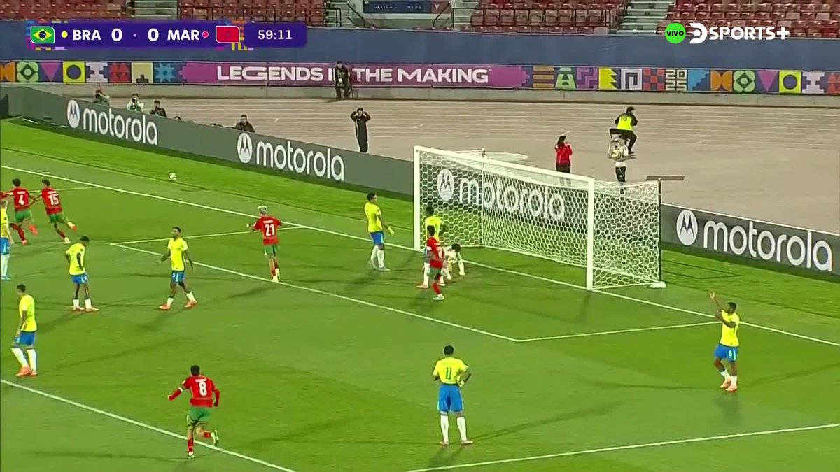๐คฏ๐ฒ๐ฆ๐ง๐ท MARRUECOS LE ESTร GANANDO 1-0 A BRASIL EN EL MUNDIAL SUB 20.
