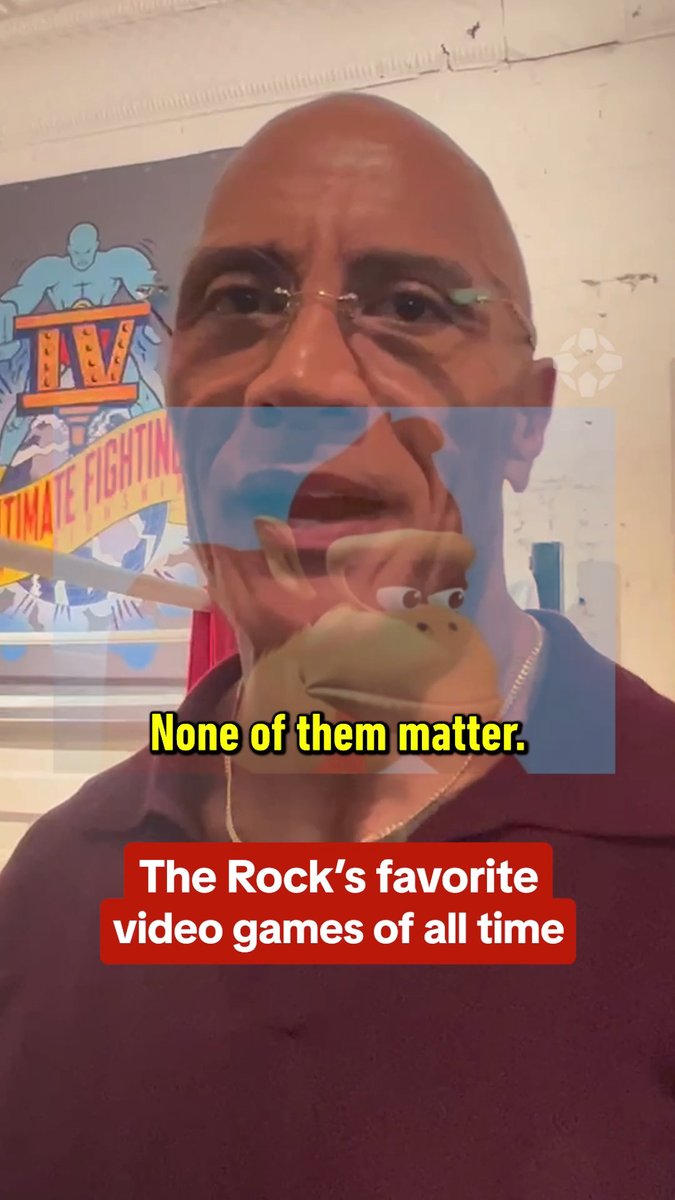 Turns out The Smashing Machine star Dwayne "The Rock" Johnson only recognizes the original Donkey Kong game: