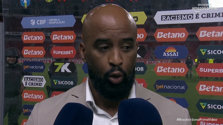 O desabafo de Fabinho Soldado, dirigente do Corinthians, sobre as arbitragens dos jogos contra Flamengo e Inter: “É o segundo jogo que o Corinthians está sendo prejudicado. A gente não vai aceitar, não pode, o Corinthians é muito grande.” 🎥 Prime Video Sport Brasil