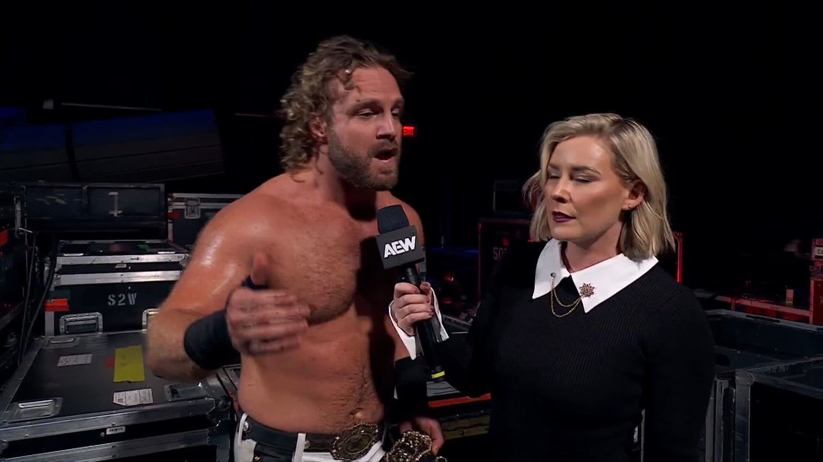 After chaos erupted in the ring, #AEW World Champion Hangman Adam Page issued a challenge to Samoa Joe for WrestleDream! Watch #AEWDynamite’s 6th Anniversary LIVE on TBS & HBO Max