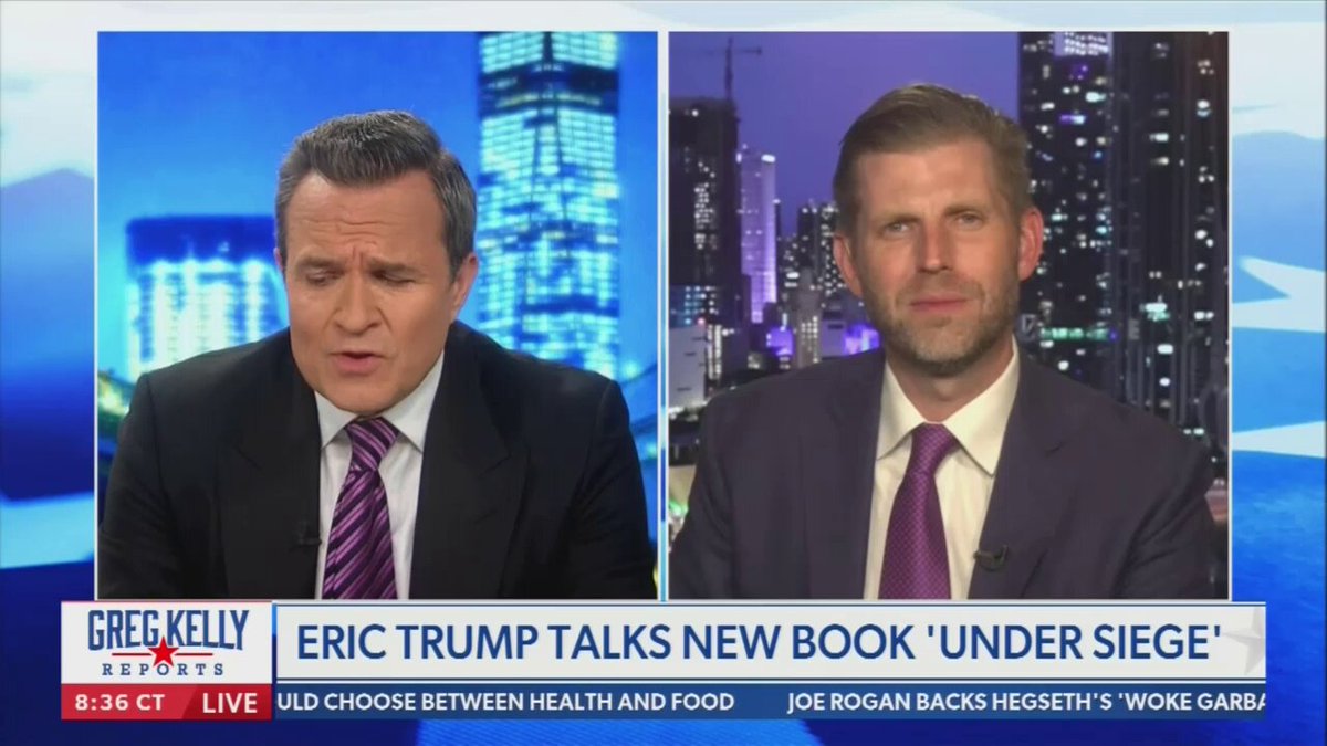 "You should have seen jury selection! It was rigged" -- Eric Trump pushes a conspiracy theory that the juries who convicted his father were rigged by the government