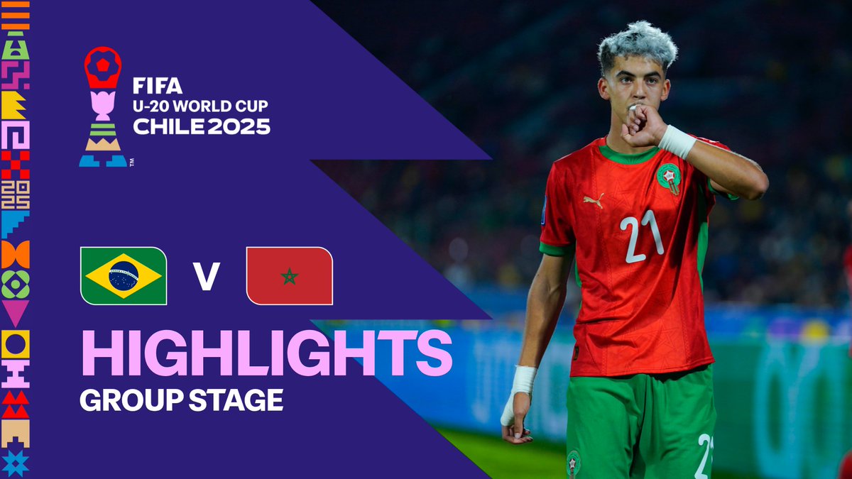 HIGHLIGHTS: Brazil 🆚 Morocco #U20WC