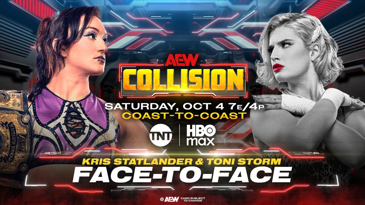 "Timeless" Toni Storm and Kris Statlander aren't going to wait for #AEWWrestleDream! Watch #AEWDynamite’s 6th Anniversary LIVE on TBS &amp; HBO Max