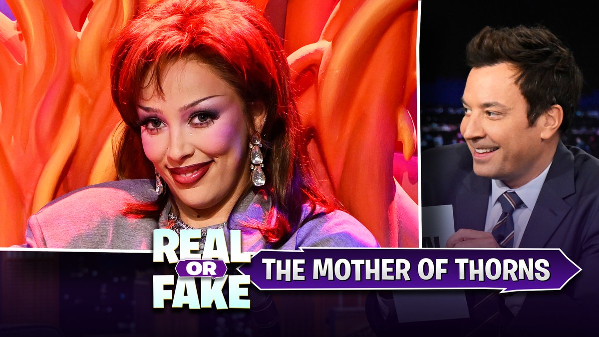 .DOJA CAT reveals her new Fortnite skin, The Mother of Thorns, and sits on a real-life The Mother of Thorns throne! #DojaOnFallon #FallonTonight