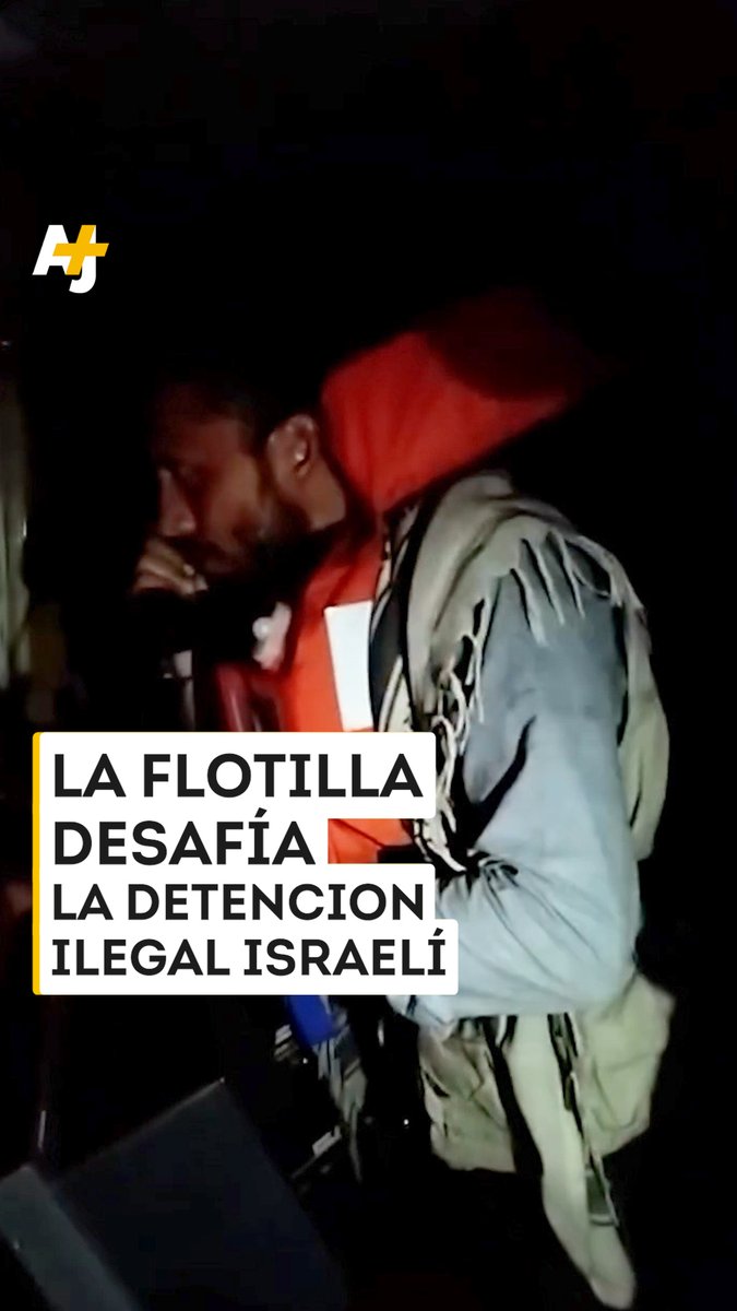 HEROICA la forma en que Thiago Ávila le responde a las fuerzas militares de Israel cuando les ordenan cambiar de rumbo: «ustedes están matando de hambre al pueblo de Gaza, cometen genocidio y limpieza étnica hace 8 décadas»