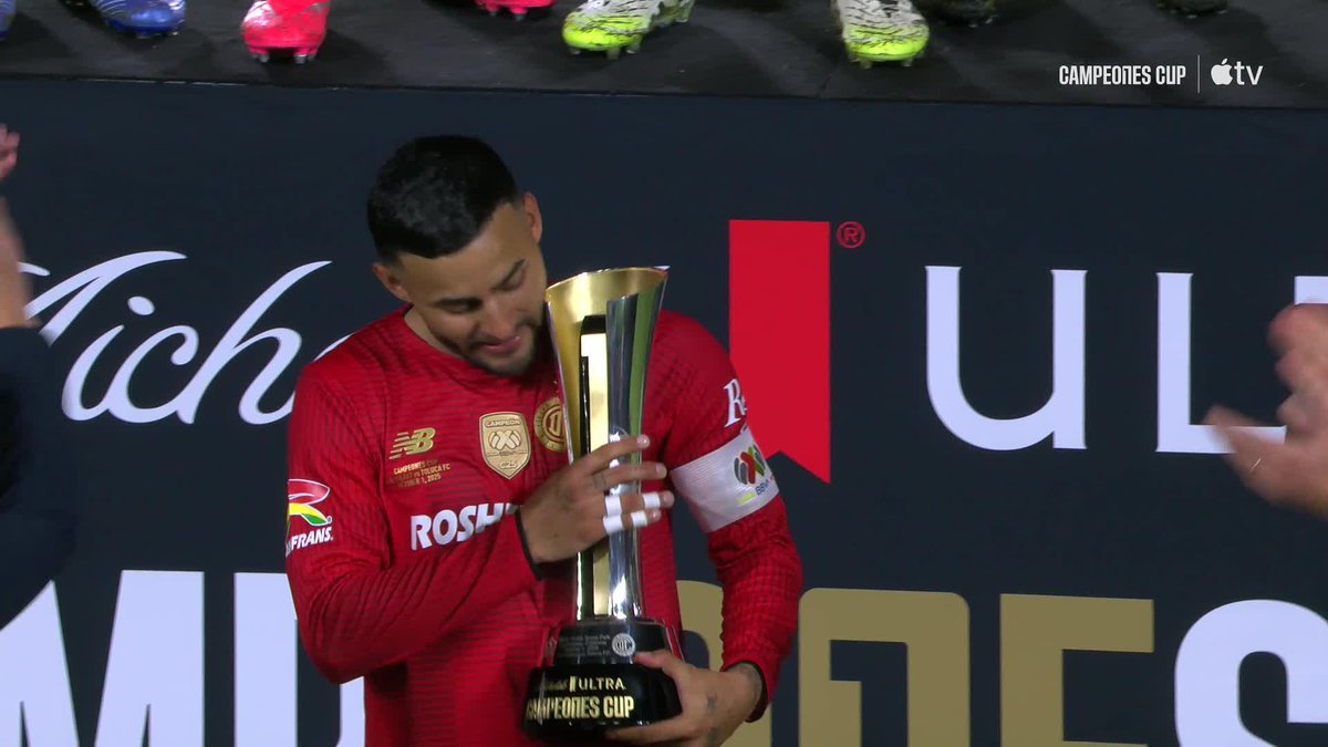 Grítenlo fuerte, Escarlatas... 🔥 ¡EL Toluca FC ES CAMPEÓN DE LA CAMPEONES CUP! 😈🏆 Disfruta la Campeones Cup en #MLSSeasonPass o Apple TV+: