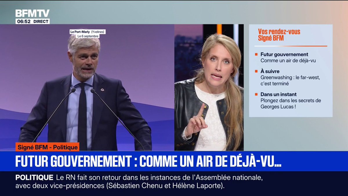 SIGNÉ BFM - Futur gouvernement: "Ça ne s'annonce pas comme un grand chamboule-tout"