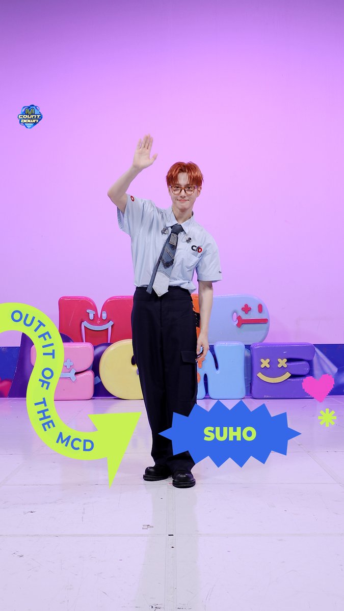 𝟐𝟓𝟏𝟎𝟎𝟐 𝑶𝒖𝒕𝒇𝒊𝒕 𝑶𝒇 𝑻𝒉𝒆 𝑴𝑪𝑫 : 𝑶𝑶𝑻𝑴 with 수호 (SUHO) 잠시 후 저녁 6시! 엠카 본방사수 잊지마세요 🫶 #MCOUNTDOWN #엠카운트다운 #OOTM #수호 #SUHO