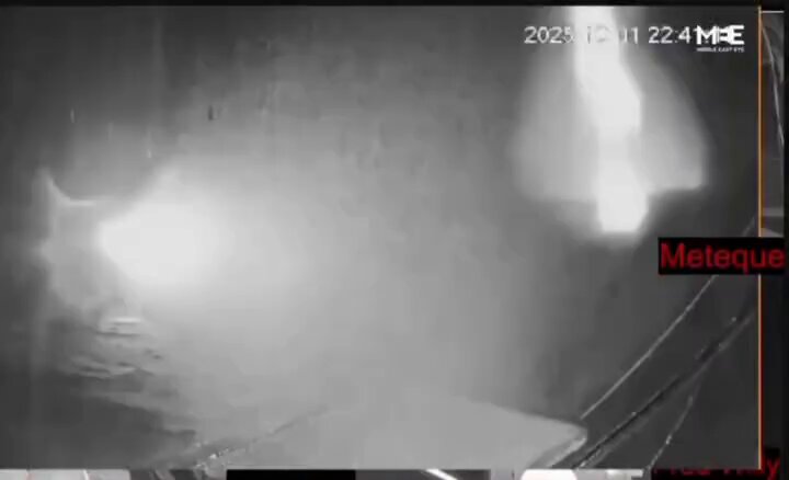 Video footage shows the Israeli navy using powerful flashlights and water cannons to intimidate activists aboard flotilla vessels