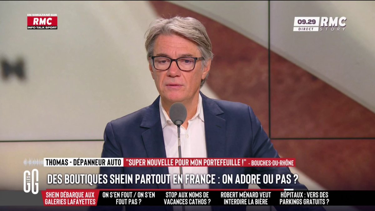 📞 Thomas, dépanneur auto, au 3216 : "J'ai regardé un filtre d'aspirateur : en France 40 €, sur un site chinois, 13 € les 3. Ça marche très bien." #GGRMC