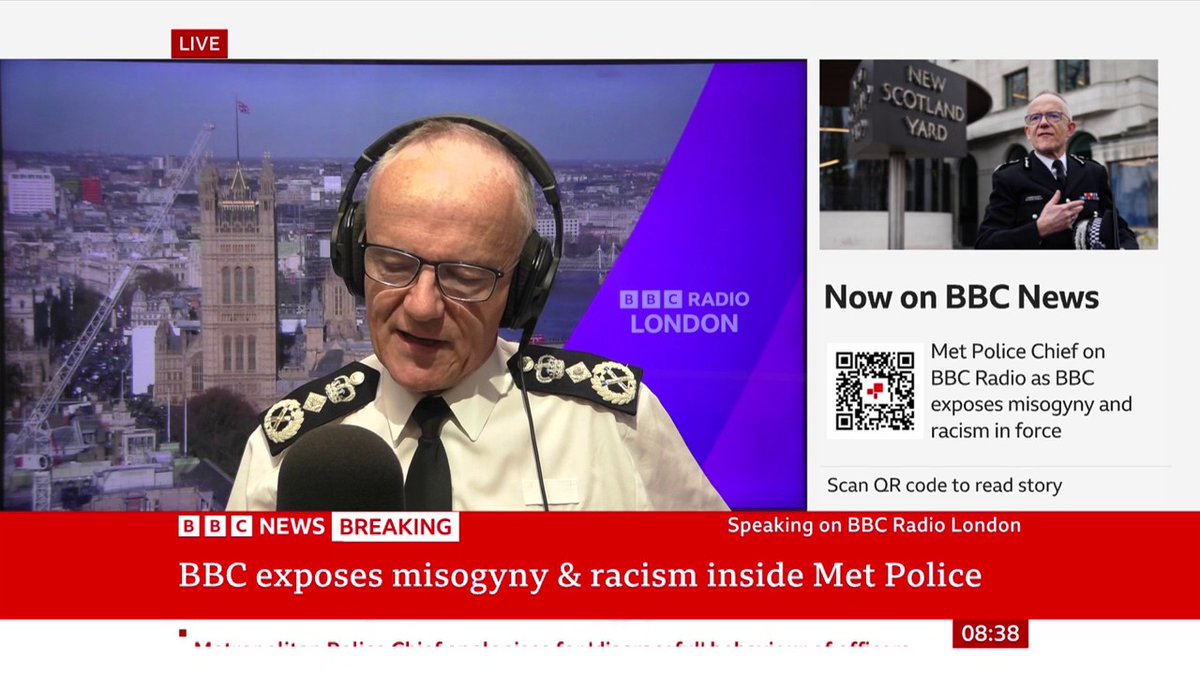 "It's completely reprehensible," Sir Mark Rowley says "I want them off the payroll and gone as quickly as possible," the Met Police chief says after BBC investigation finds misogyny and racism inside his force Follow live: