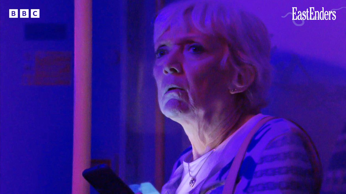 As it all goes down the tube in The Vic, Jean is completely oblivious to the chaos. #EastEnders, tonight at 7:30pm on BBC One and on BBC iPlayer.