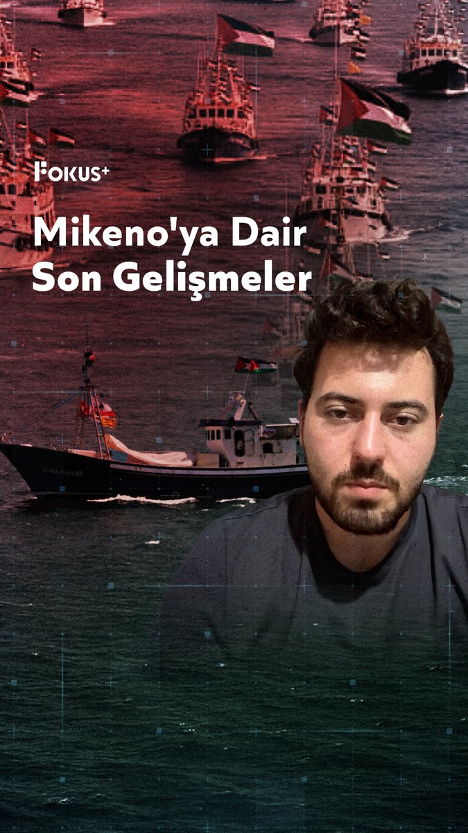 ➕ Alınan son bilgilere göre Mikeno gemisinin ele geçirildiği iddiaları henüz resmi olarak doğrulanmadı. ▪️ Gemilerin son durumu, Küresel Sumud Filosu yetkililerinin yapacağı resmi açıklama ile netlik kazanacak. ▪️ Filoya ve ablukayı kıran Mikeno’ya dair son gelişmeleri aktaran Küresel Sumud Filosu Delegasyonu Üyesi Ahmet Yasin Ertel, Fokus+'a konuştu.