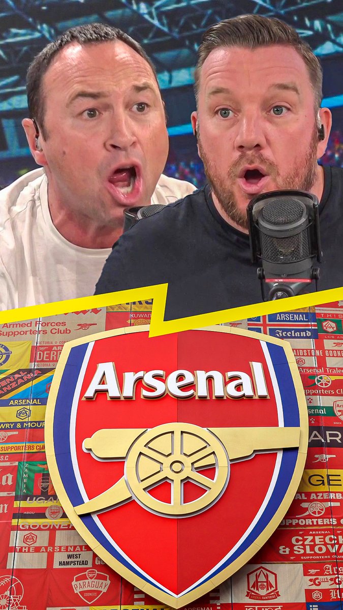 "They're getting cocky!" 👀 "I don't think you're favourites!" ❌ Jamie O'Hara &amp; Jason Cundy CLASH with Arsenal fans claiming they'll WIN the league 😬