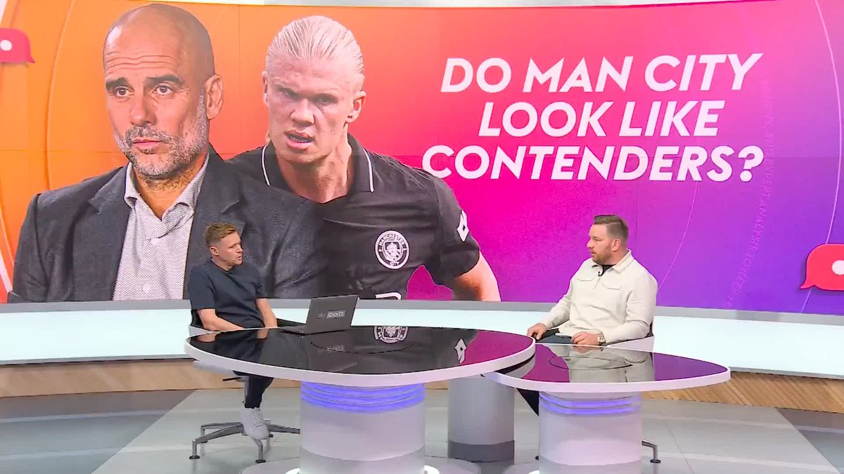 "If Man City click they are unstoppable, and they will click" 🔵 Jamie O'Hara believes that experience and world-class players could be the difference for Manchester City this season, but are they ahead of Arsenal in terms of being favourites for the Premier League? 🤔
