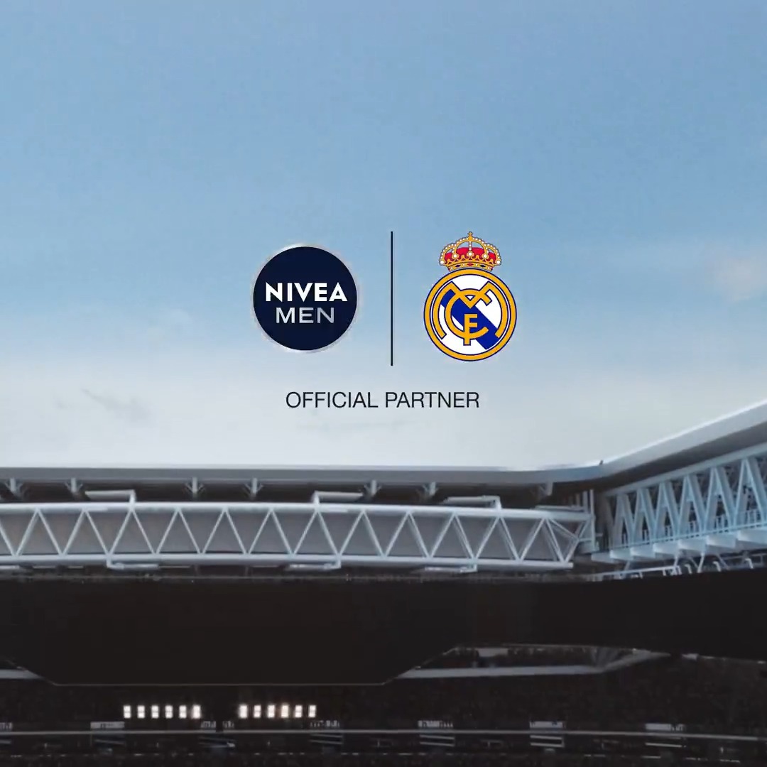 Making the invisible, visible. NIVEA MEN x Real Madrid: 5 more years of care. 💪 #niveamen