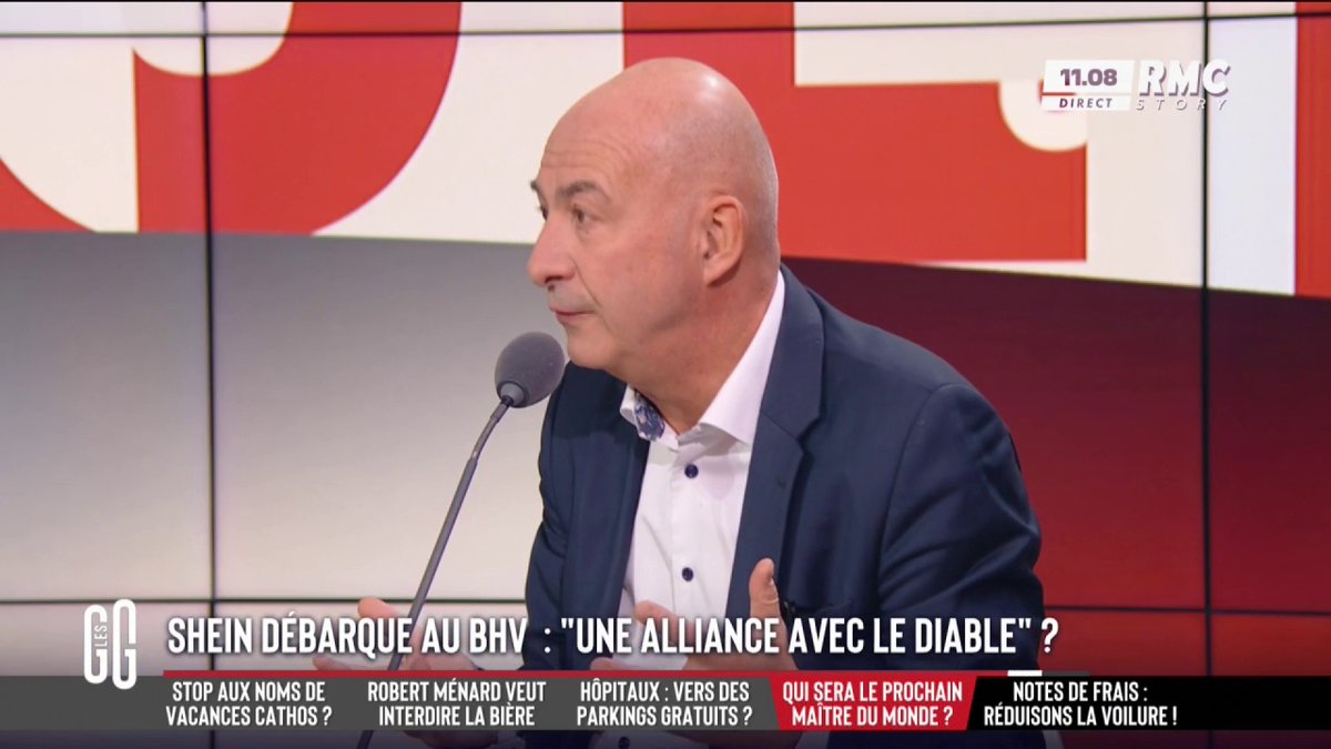 🗣️ Olivier Truchot : "Pourquoi on n'interdit pas les entreprises chinoises ?" 🗣️ François Lenglet : "Parce qu'on est des bons garçons et on pense que le monde va redevenir gentil. En fait, on sort juste de 30 ans de paix et on revient juste dans le monde normal." #GGRMC