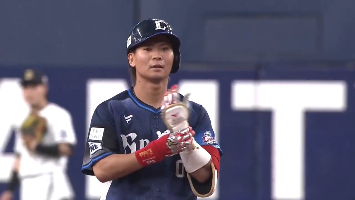 #仲田慶介 選手と #古賀悠斗 選手の適時打などで一挙4点を先取！ チャンスをものにし、チームに流れを引き寄せます！ #埼玉西武ライオンズ #seibulions #ALLONE