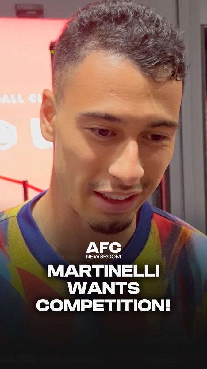 🗣️ Gabriel Martinelli on competition in the Arsenal squad: “It’s the same in the national team. I’m not going to complain to have Vinícius [Júnior] and Rodrygo and Raphinha playing with me. I’m happy to have them [Eze &amp; Madueke] there.”