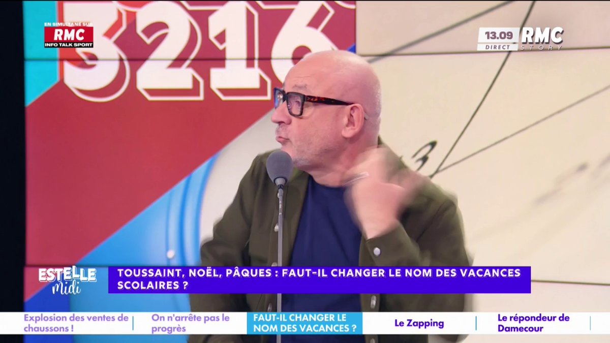 🏖️ Pâques... Changer le nom des vacances scolaires ? 🎙️ frédéric hermel🇫🇷 : "Ce sont des fous dangereux ! La France est chrétienne, n'en déplaise à ces incultes ! C'est la négation de ce qu'on est ! Ces gens-là sont bêtes ! Ce sont les idiots utiles du capitalisme !" #EstelleMidi