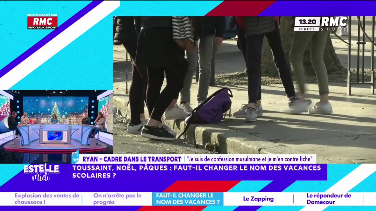 🏖️ Pâques : faut-il changer le nom des vacances scolaires ? 📞 Ryan : "Nous, les Français de confession musulmane, on est fiers de vivre dans ce pays ! Ils sont fiers de fêter Noël ! Il n'y a qu'en France où l'on veut effacer les racines de ce pays... stupide !" #EstelleMidi
