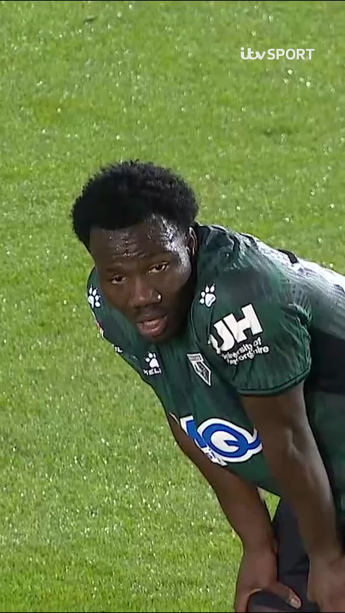 Nestory Irankunda was subbed off in the 35th minute against Portsmouth... He wasn't happy about it 😤 #ITVFootball | #EFL