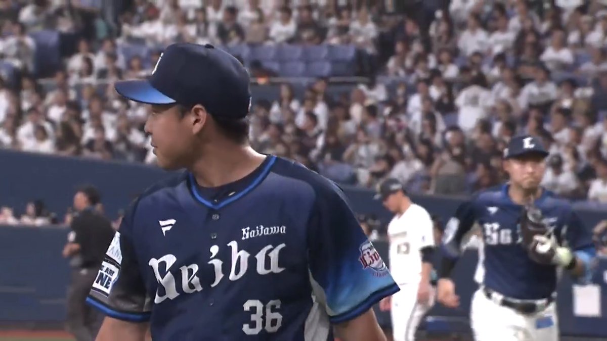 2番手の #山田陽翔 投手が3者凡退と好投! テンポ良く抑え、流れを渡しません! #埼玉西武ライオンズ #seibulions #ALLONE