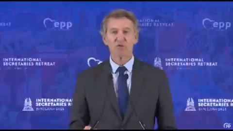#EnDirecto | Feijóo: "Europa ha despertado. Ha salido de la cárcel ideológica de una izquierda que le vendía que era bueno empobrecerse y que era buena la democracia más que la prosperidad"